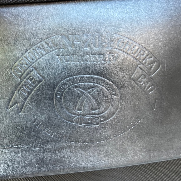 Ghurka Black Travel Bag for Stylish Journeys - Picture 9 of 16